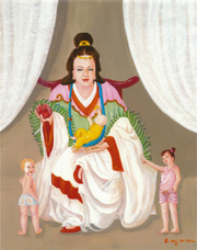訶梨帝母(鬼子母神)
