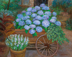 花車のあるgarden