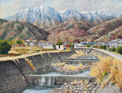 鈴鹿連峰を望む