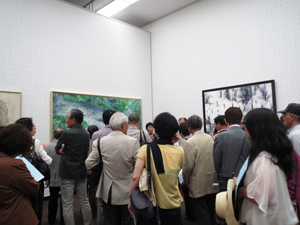 奥山幸子常任委員のアーティストトーク
