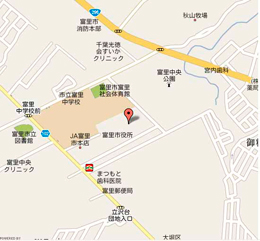 中央公民館周辺図